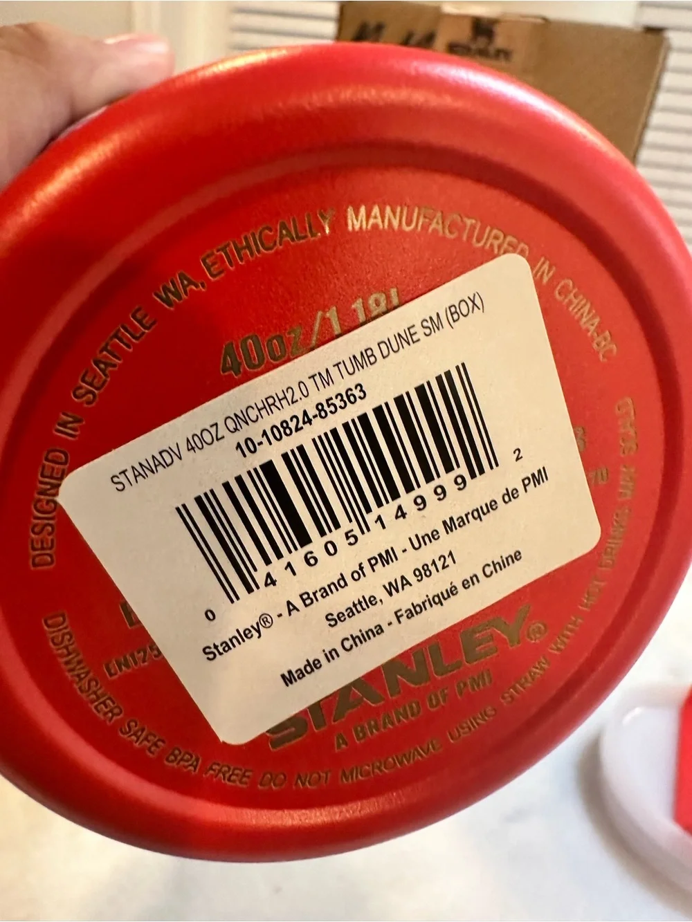 Stanley Disney Mickey Mouse Red 40oz Quencher H20 Tumbler - Picture 11 of 14